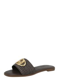 Steve Madden Pantolette 'Kora 2.0' Damen Gr&ouml;&szlig;e 36 dunkelbraun / gold