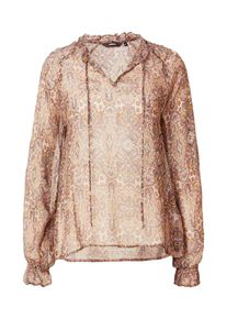 Mexx Bluse Damen Gr&ouml;&szlig;e S braun / cappuccino / safran / schwarz