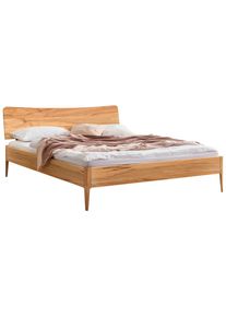 Hasena Bett , Buchefarben , Holz , Buche , massiv , 180x200 cm , in verschiedenen Holzarten erh&auml;ltlich, In verschiedenen Gr&ouml;ssen erh&auml;ltlich , Schlafzimmer, Betten, Doppelbetten
