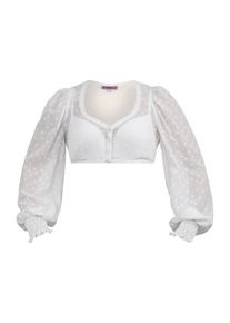 Marjo Blouse folklorique 'GY-12-Fensterbach' Femme blanc cass&eacute; taille 36