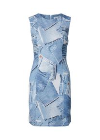 Desigual Kleid 'VEST_DENAM' Damen Gr&ouml;&szlig;e 40 blue denim / pastellblau Sommerkleid