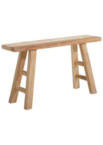Livetastic Hockerbank , Naturfarben , Holz , Recyclingholz , vollmassiv , 90x50x25 cm , Esszimmer, Bank, Sitzb&auml;nke