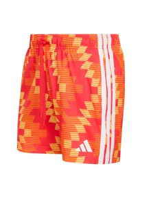 adidas Performance Boardshorts 'FB AOP' Homme orange clair / orange fonc&eacute; / rouge orang&eacute; / blanc taille M