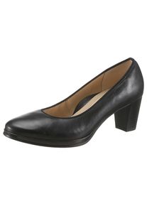 Ara, Unisex, Pumps &raquo;ORLY&laquo; , Abendschuh, Festtagsschuh, Blockabsatz, in elegantem Look, 13436, 05 schwarz, 5,5 (38,5), In angesagter runder Form