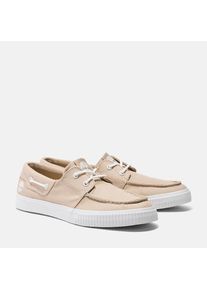 Timberland, Unisex, Sneaker &raquo;MYLO BAY LOW LACE UP SNEAKER&laquo;, lt bei texti, 41,5 (8), Modischer Bootsschuh von Timberland