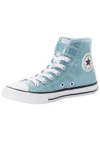 Converse, Unisex, Sneaker &raquo;CHUCK TAYLOR ALL STAR COATED GLITTER EASY-ON&laquo;, winter slay, wei&szlig;, schwarz, 34, Leichter Sneaker von Converse mit Schn&uuml;rung