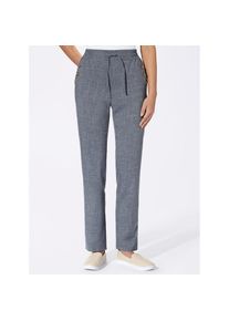 Classic Basics, Unisex, Leinenhose, jeansblau, 19, Kurzgr&ouml;ssen, Leinen-Optik