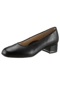 Ara, Unisex, Pumps &raquo;GRAZ&laquo; , Abendschuh, Festtagsschuh, Blockabsatz, gl&auml;nzendes Detail am Absatz, schwarz, 4 (37), Eleganter Pumps von Ara