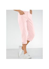 Casual Looks, Unisex, Caprihose, ros&eacute;, 48, Normalgr&ouml;ssen, Capri-Hose mit Tunnelzug am Beinabschluss