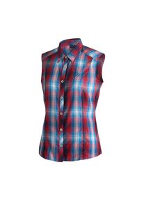Maier Sports, Unisex, Funktionsbluse &raquo;Paloma&laquo; &auml;rmellose Unisex Bluse, sommerliches Blusen-Shirt, Karobluse, Reg. Fit, nightbreak, 38, Karierte 