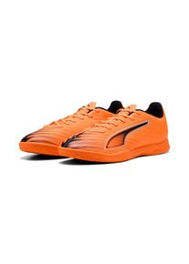 Puma, Unisex, Puma Fussballschuh &raquo;ULTRA 6 PLAY IT&laquo; f&uuml;r Halle und Strasse, mit leichter Gummilaufsohle, Schn&uuml;rverschluss, heat fire, Puma schwarz, 