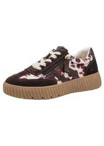 Tamaris Sneaker Damen Gr&ouml;&szlig;e 41 schoko / dunkelbraun / wei&szlig; Sommerschuhe