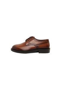 ABOUT YOU Schn&uuml;rschuh 'Matthew' Herren Gr&ouml;&szlig;e 44 cognac / dunkelbraun
