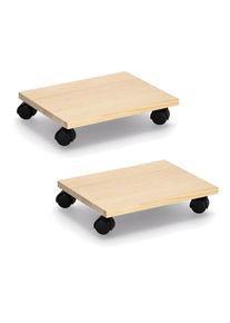 zeller Present, Transportwagen Kiefernholz, 100% FSC, natur, Holzwerkstoff