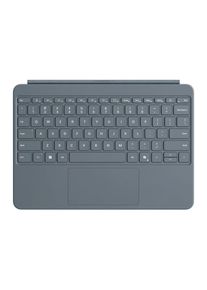 Microsoft, Tablet-Tastatur &raquo;Surface Pro 12 Keyboard&laquo; (), grau, Samtweicher, schmutzabweisender Alcantara-Bezug und grosses Glas-Touchpad
