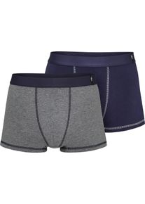Herren Pants marine + anthrazit-meliert