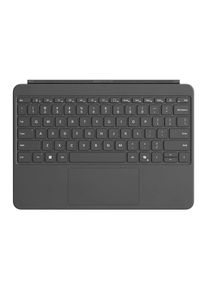 Microsoft, Tablet-Tastatur &raquo;Surface Pro 12 Keyboard&laquo; (), schwarz, Samtweicher, schmutzabweisender Alcantara-Bezug und grosses Glas-Touchpad