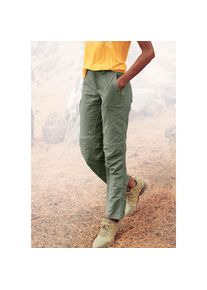 active by Lascana Lascana Active, Unisex, LASCANA ACTIVE Trekkinghose 2-in 1-Hose mit abnehmbaren Hosenbeinen, khaki, 44, N-Gr, 2-in-1 Trekkinghose und Shorts