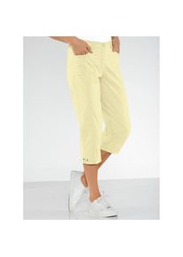 Casual Looks, Unisex, Caprihose, gelb, 20, Kurzgr&ouml;ssen, Capri-Hose mit Tunnelzug am Beinabschluss