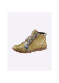 Gemini, Unisex, Stiefelette, oliv, 38, Weite G