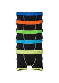 bonprix, Unisex, bonprix Boxershorts Packung, 5er, weiches Material, elastische Beinabschl&uuml;sse, flexibler Bund, schwarz, bunt, 92/98, Weiches Material