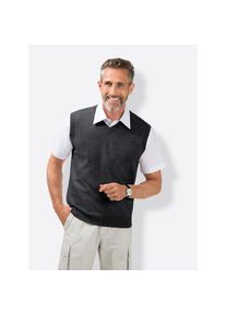 Marco Donati, Unisex, V-Ausschnitt-Pullover &raquo;Pullunder&laquo;, anthrazit, meliert, 60, Pullunder