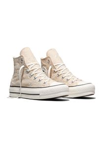 Converse, Unisex, Sneaker &raquo;CHUCK TAYLOR ALL STAR LIFT&laquo;, natural ivory, egret, schwarz, 41, Bequemer Sneaker von Converse mit Schn&uuml;rung