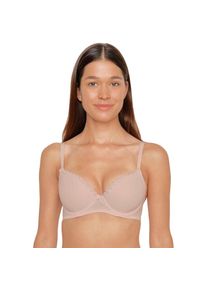 SuSa, Unisex, Dirndl-BH &raquo;Wiesn Zauber&laquo; mit B&uuml;gel, Mikrofaser, elastisch, weich, sand, 80, Cup C, Schalen-BH von SuSa, Trachtenmode