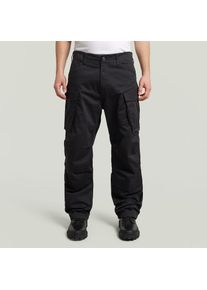 G-Star Raw G-Star, Unisex, G-STAR Cargohose &raquo;Rovic 3D Relaxed&laquo; Low Waist, Baumwoll-Mix mit Stretch-Anteil, dk schwarz, 33, L&auml;nge 34, Hose mit Utility-Charakter 