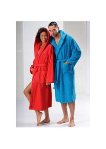 Kangaroos, Kangaroos Unisex-Bademantel &raquo;Cassidy, f&uuml;r Unisex & Unisex, Standardl&auml;nge & &Uuml;berl&auml;nge&laquo; 1 Stk. mit Taschen, M&auml;nner und Frauen, Baumwolle, 