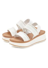 Lascana, Unisex, Lascana Plateausandaletten &raquo;Sommerschuh, Sandale, Sandalette, offener Schuh, Plateausandale,&laquo; Sandalette aus Leder mit modisch 