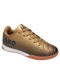 Jako, Unisex, Hallenschuh &raquo;J-SISWEEPER&laquo; Indoorschuh, Sportschuhe, nicht abf&auml;rbende Sohle, jet schwarz, rich gold, 39, Hochwertiger Hallenschuh von 