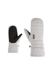 Ziener, Unisex, F&auml;ustlinge &raquo;ISCADA-Z MITTEN glove&laquo;, light m&eacute;lange, M, Moderner, warmer Freizeithandschuh f&uuml;r Frauen