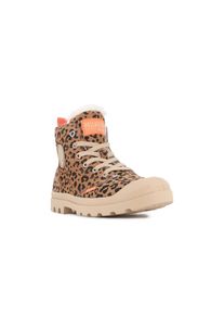 Palladium, Unisex, Winterboots &raquo;PAMPA HI ZIP WL LEO&laquo; Winterschuhe, Schn&uuml;rboots, Winterstiefel, wasserabweisend & gef&uuml;ttert, dear braun, schwarz, 37,5,