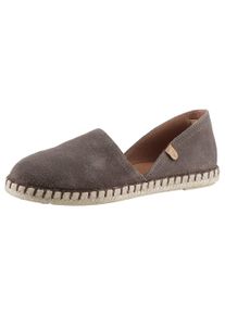 VERBENAS Espadrilles 'Carmen Serraje' Damen Gr&ouml;&szlig;e 42 taupe Sommerschuhe