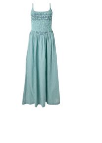 Abercrombie & Fitch Abercrombie & Fitch Kleid 'SYDNEY' Damen Gr&ouml;&szlig;e 42 taubenblau / mint Sommerkleid