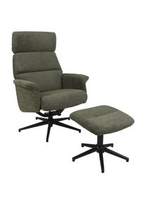 CARRYHOME Relaxsesselset , Gr&uuml;n , Metall, Textil , 74x106-96x72-101 cm , Liegefunktion, Stoffauswahl , Wohnzimmer, Sessel, Relaxsessel