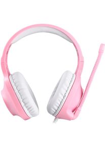 SADES, Gaming-Headset &raquo;Spirits SA-721 kabelgebunden&laquo;, pink, Das verstellbares Kopfband und leichte Gewicht bietet hervorragenden Tragekomfort