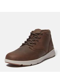 Timberland, Unisex, Schn&uuml;rboots &raquo;PARKER STREETMID LACE UP SNEAKER&laquo; Winterstiefel, Schn&uuml;rstiefel, Winterschuhe, schwarz braun full grain, 44, Modische 