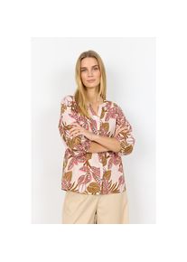 soyaconcept, Unisex, soyaconcept Druckbluse &raquo;SC-CAM 2&laquo; im Tunika-Stil mit floralem Alloverprint, rapture rose combi, M, Shirt von soyaconcept