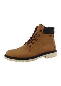 Kappa, Unisex, Winterstiefel &raquo;Gento&laquo; Winterschuhe, Winterboots, Snowboots, gef&uuml;ttert, wasserdicht, camel, 45, Winterstiefel von Kappa mit Schn&uuml;rung