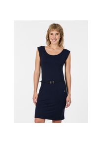 Ragwear, Unisex, Minikleid &raquo;TAGG&laquo; 2 tlg. Seitennahttaschen Viskosemischung mit Taillen-G&uuml;rtel und Seitentaschen, navy, XXL, N-Gr, Sommerkleid mit 