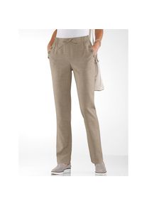 Classic Basics, Unisex, Leinenhose, taupe, 44, Normalgr&ouml;ssen, Leinen-Optik