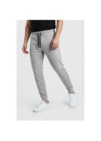 Jack & Jones Jack & Jones, Unisex, Sweathose &raquo;JPSTGORDON BASE SWEAT PANTS SN&laquo; mit Kordelzug, light grau melange, S, N-Gr, Unisex-Sweathose von Jack & Jones