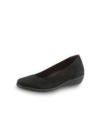 CLASSIC, Unisex, Ballerina, schwarz, 38, Obermaterial: Nubukleder