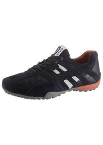 Geox, Unisex, Sneaker &raquo;U SNAKE&laquo; Freizeitschuh, Schn&uuml;rschuh mit Spezial Membran, dunkelblau, 48, Sportiver Halbschuh f&uuml;r den Alltag