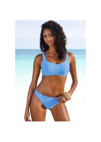 s.Oliver, Unisex, s.Oliver Bustier-Bikini-Top &raquo;Oana&laquo; mit B&uuml;gel, blau, 44, Cup B, Trendige unifarbe