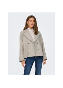 Only, Unisex, Only Kurzjacke &raquo;ONLNANCY JACKET NOOS OTW&laquo; Kunstfaser, simply taupe detail:melange, M, Modische Jacke von Only