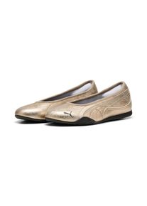 Puma, Unisex, Puma Sneaker &raquo;CATCH SOLEIL BALLERINA METALLIC WHISPER&laquo; mit profillaufsohle aus Gummi, mit Textilmix und Textilfutter, Puma gold, Puma 