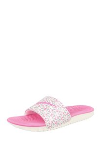 Nike Sportswear Pantolette 'KAWA' M&auml;dchen Gr&ouml;&szlig;e 36 grau / pink / wei&szlig;